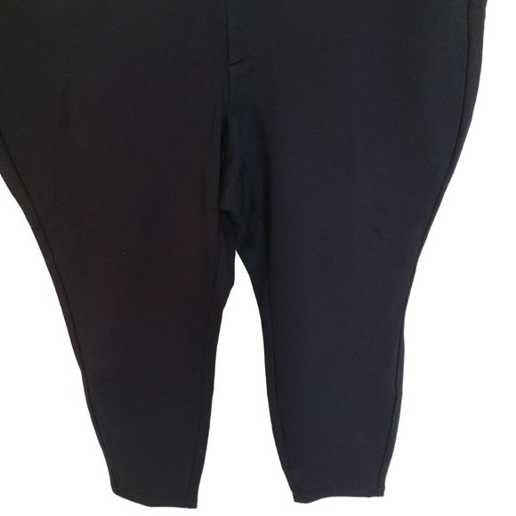 Torrid Womens 2X Black Pocket Pixie Skinny Studio Luxe Ponte High-Rise Pants NWT - Picture 4 of 11